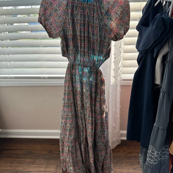 J.Crew Liberty Paisley Dress - Picture 2 of 4